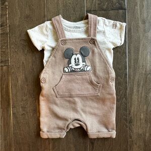 Baby Boy Mickey Mouse Ramper with tshirt